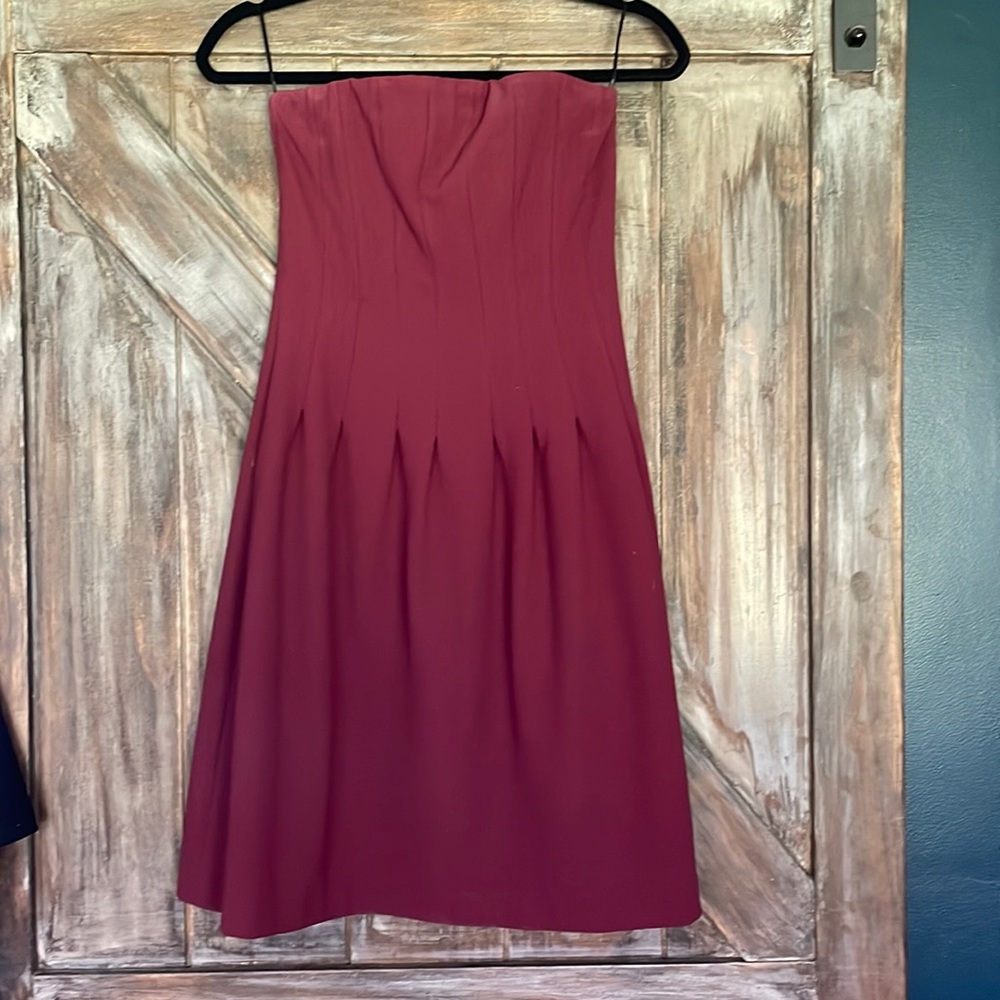 Kaya & Sloane Mini Strapless Cocktail Dress
